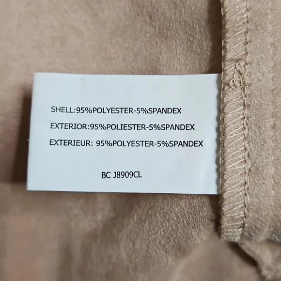 Metallic Cream Women's Jacket Size 10 - Picture 10 of 10